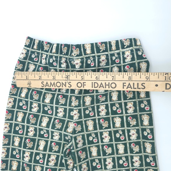 Vintage Cradle Togs Green Teddy Bear Outfit Set Size 12M - Picture 11 of 11